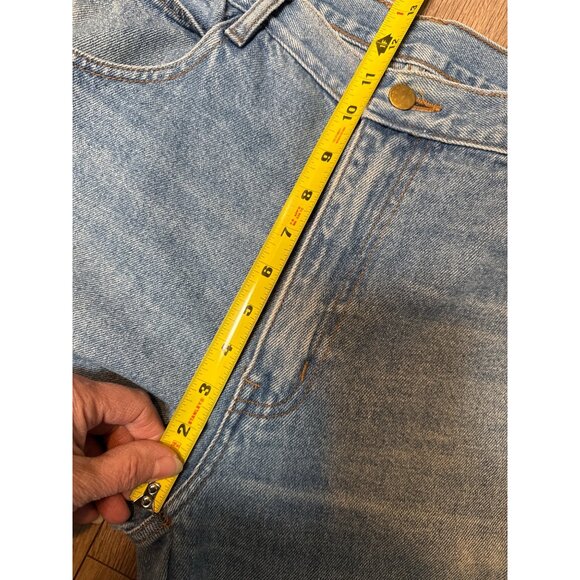 Vintage Diamond Double U Lesotho Made Blue Denim Jeans Size 36 Western - Picture 4 of 9